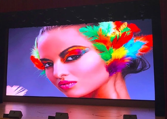 Aluminium met gietgietwerk/huur binnen LED-scherm, LED-videodisplaybord Aluminium 256*128MM-module