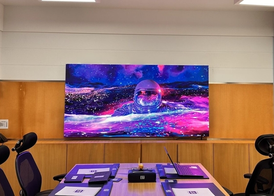 Aluminiumkasten voor inwendige bewerkingen volkleurig LED-display RGB LED High Energy Efficiency billboards