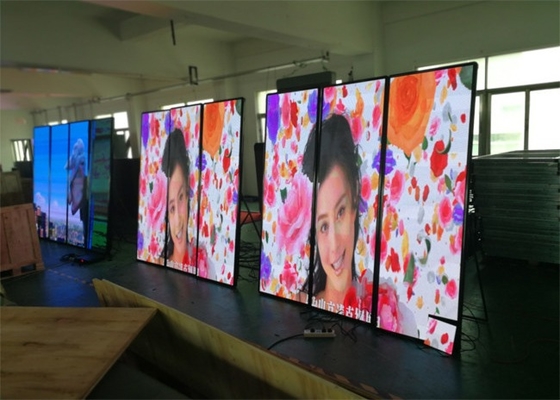 Die-Cast Aluminium SMD Indoor Full Color LED Display High Resolution 256*128mm Module