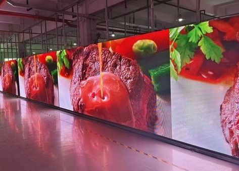 Goede prijs 16.7 miljoen kleuren en 8000K±500 verstelbare kleurtemperatuur LED-schermen voor buitendisplay online