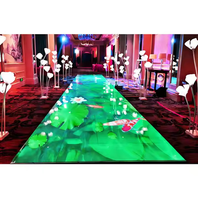 Partij Evenement Indoor Outdoor Led Dance Floor Scherm 500*1000mm Kasten Volkleurig