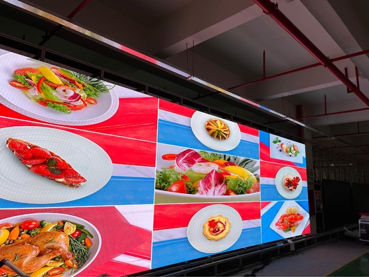 0.9mm kleiner Pitch Led Display Gemakkelijk te installeren Full Flip-Chip COB Verstelbare kleurtemperatuur 600cd/m2 Helderheid
