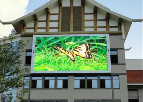 Buitenverhuur-scherm/gecast aluminium LED-advertentie-scherm Pitch 4,8 mm Hoge helderheid LED-scherm