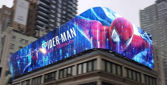 SCX LED P6 Outdoor Full Color LED Display voor reclame met een hoge contrastverhouding en een brede kijkhoek
