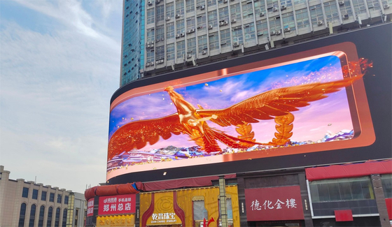 SCX LED P6 Outdoor Full Color LED Display voor reclame met een hoge contrastverhouding en een brede kijkhoek