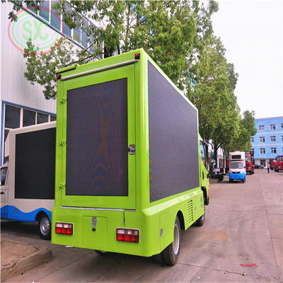 Computersynchrone besturing voor mobiele vrachtwagens LED-display met ijzeren of aluminiumkas en DC5V-werkspanning
