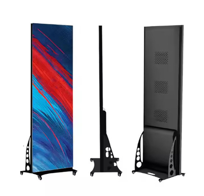 Led Poster Reclame Indoor P1.8 P2.5 Draagbare Pantalla Led Matrix Panel Module Billboard Opvouwbaar Led Poster Display