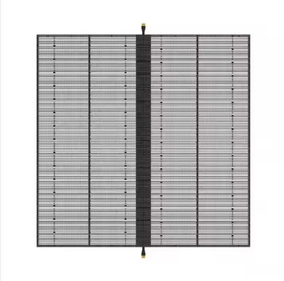 P2.6 Led Transparent Screen Display Grille Full Color Led Ice Screen Indoor Electronic Advertising Screen Glasvenster