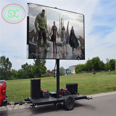 5000-8000 Nits Helderheid LED-display voor mobiele vrachtwagens