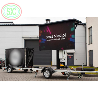 Breng uw buitenreclame naar een hoger niveau met het LED-display van mobiele vrachtwagens en computer synchrone besturing