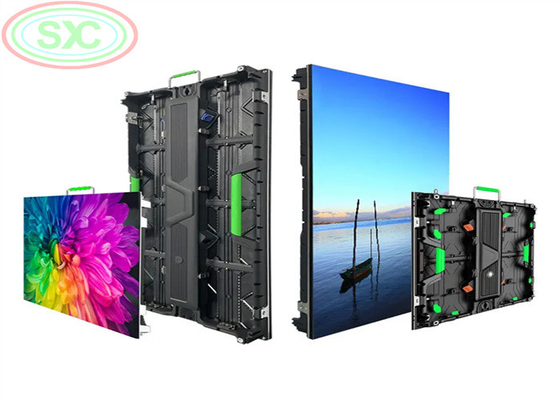 Huur LED-scherm P3.91 Panel met aanpasbare module grootte en hoge pixeldichtheid voor video muur