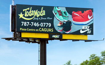Verbeter uw outdoor-advertentie strategie met 120 ° / 60 ° View Angle LED billboards en SMD2727 LED lamp