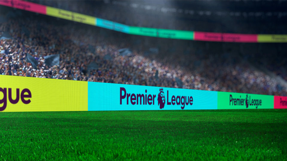 Stadium LED Display P10 SMD Modelnaam met 5000 1 contrastverhouding en grijschaalrectificatie