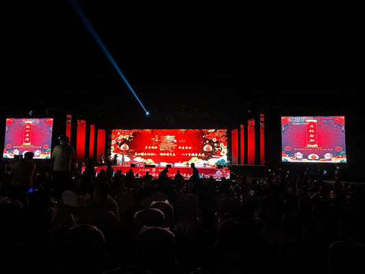 SCX LED Verhuur P4 Indoor Full Color LED Scherm 512x512mm Snelle Vergrendeling Licht Dunne LED Kast Paneel Voor Podium Achterwand LED Videomuur