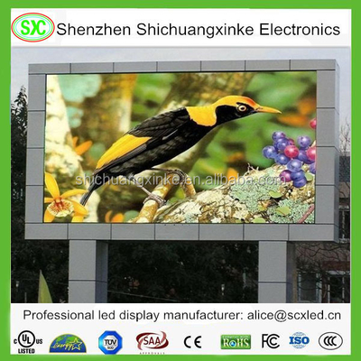 Staan uit op de markt met onze outdoor led billboards met Nationstar / Kinglight LEDs en Novastar Control System
