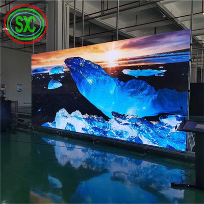 Gepersonaliseerd externe veelkleurig LED-scherm met RGB 3in1 pixelconfiguratie en gepersonaliseerde schermgrootte