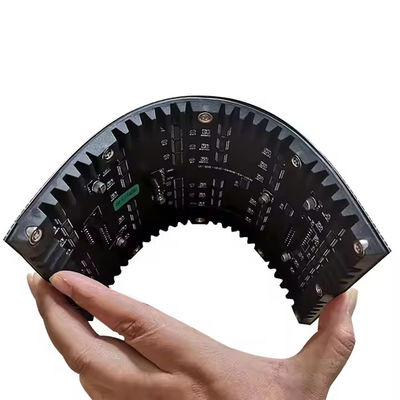 P4 4mm Flexibel LED-video-schermgordijn Volkleuren-schermmmodule