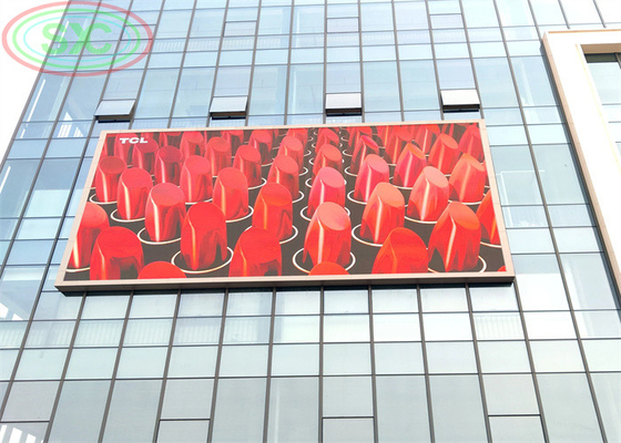 HD Bühnenachtergrond Slim 500x500mm Kasten LED Billboard Indoor P3.91 Huur