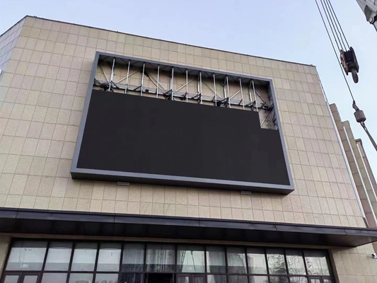 P10 Outdoor Full Color LED Display SMD Waterdicht IP65 Vast Led Scherm voor Reclameborden langs de Weg
