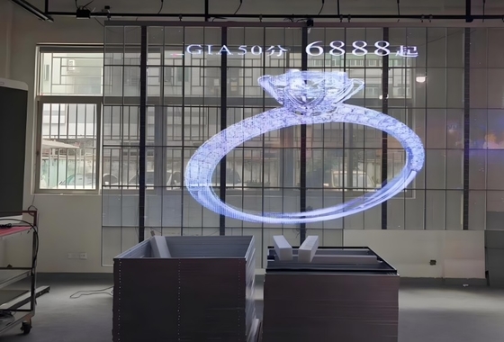 Led Transparent Screen SMD2121 De perfecte oplossing voor buitenreclame