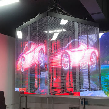 Goede prijs Led Transparant Scherm Item Transparante LED Videowand met SMD2121 Type online