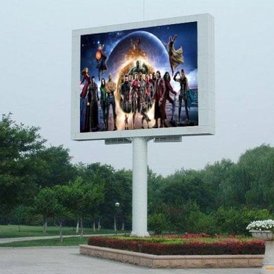 Goede prijs Verbeter uw reclame met Novastar Control System LED-billboards en SMD2727 LED-lamp met 860w/m2 Gemiddeld energieverbruik online