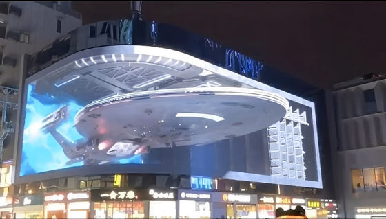 Goede prijs Buiten Full Color LED Display P8 High Brightness Video Wall voor buitenreclame met 50000 uur levensduur online