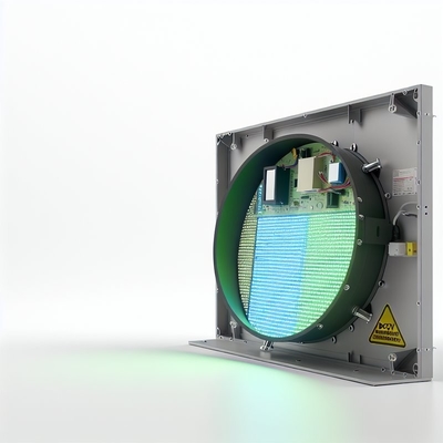 Front Service Ronde LED Monitor met DC5V Spanning Simplify Maintenance Solutio