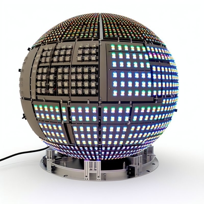 Epistar Led Chip Powered Sphere LED-scherm met ISO-certificering en waterdicht IP43