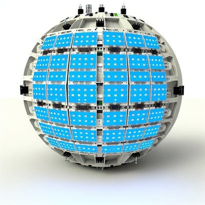 Epistar Led Chip Powered Sphere LED-scherm met ISO-certificering en waterdicht IP43