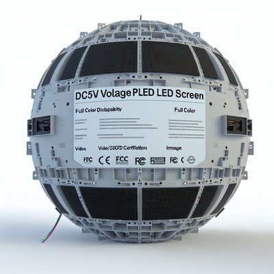 DC5V Spanningssfeer-LED-scherm met FCC-certificering en video/tekst/afbeeldingsfunctie