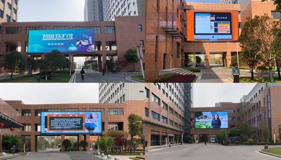 Buiten Full Color LED-scherm voor commerciële reclame en video muren SCX LED P8 Customized Easy Installation Screen