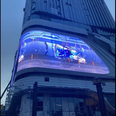 1/16S Rijmodus 5500 Helderheid Outdoor Full-Colour LED Wall voor Outdoor Advertising Solutions