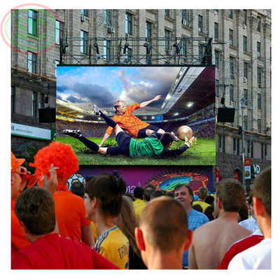 Duurzame Vaste LED-display met MTBF 5000 uur en Module Resolutie 32*32 Pixel Pitch P6