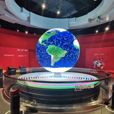 DC5V bolvormig LED-display voor video-tekst- en beeldschermfunctie