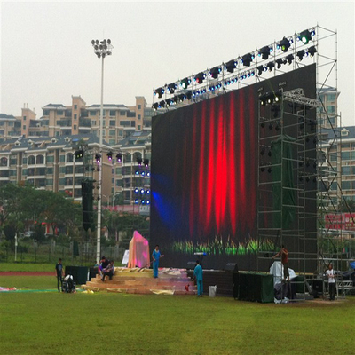 500*500mm Verhuur LED Scherm voor Klantvereisten Youyi Voeding 3000 1 Contrastverhouding