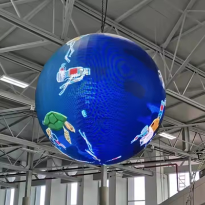 P2.5mm Full Color Bol LED Scherm 360 Kijkhoek