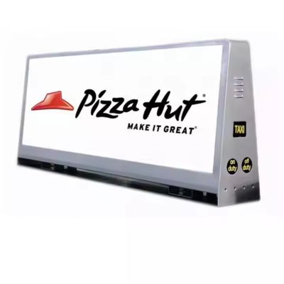 P6 HD Volledige Kleur Hoge Helderheid LED Auto Dakbord Display IP65 Waterdicht