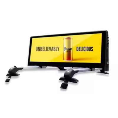 P6 HD Volledige Kleur Hoge Helderheid LED Auto Dakbord Display IP65 Waterdicht