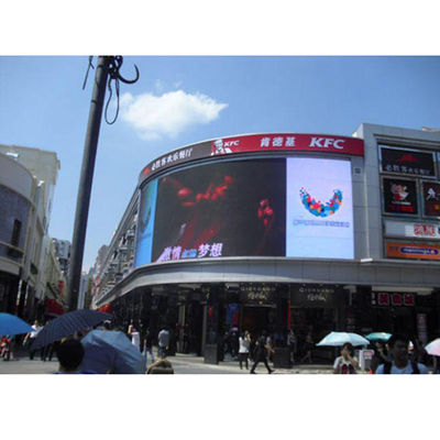 Geleide Vertoningsp8 Openlucht Geleide Videomuur P8 960x960mm ijzerkabinet het Hoge de Helderheids Openlucht geleide scherm van het Reclameaanplakbord