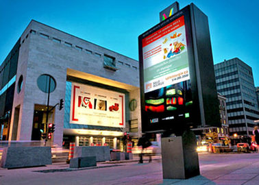 Curve Screen 7500cd/M2 Helderheid HD Outdoor Full Color LED Display P10 DIP IP 65 Vaste installatie
