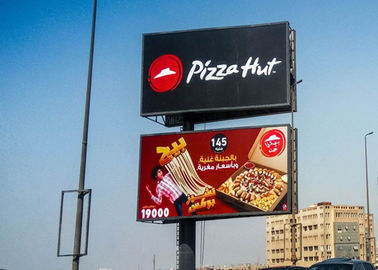 Waterdicht reclame-LED-scherm P8 Outdoor Full Color 1/4 Scan Mode HD