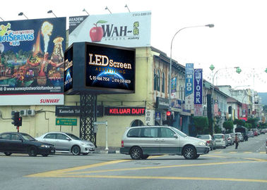 Waterdicht reclame-LED-scherm P8 Outdoor Full Color 1/4 Scan Mode HD
