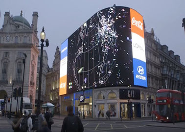 IP65 RGB LED Billboard P4 Outdoor Waterdicht 5000cd/M2 Helderheid Hoge resolutie