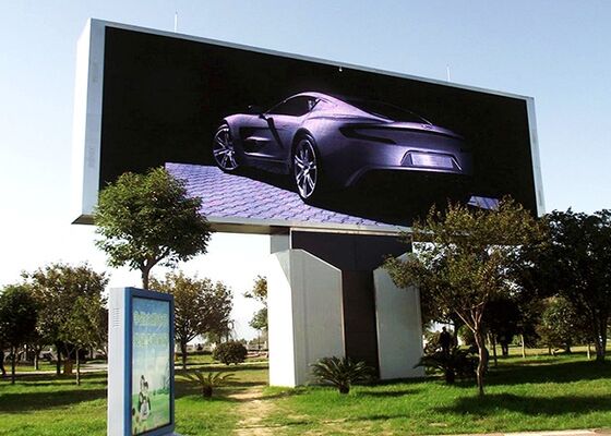 Waterdicht Grote led Billboard P6 Vaste raam Straat Advertentie Wand Scherm