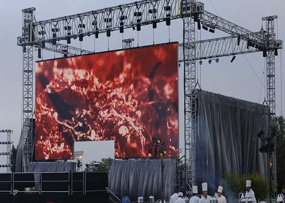waterdicht ree open kast p6 outdoor full color led scherm display