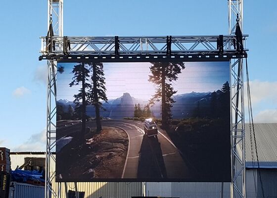 waterdicht ree open kast p6 outdoor full color led scherm display