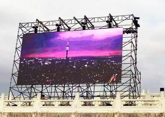 LED-lamp P3.91 LED-scherm binnen/buiten Wandgebouwd LED-scherm 3840hz vernieuwingsfrequentie