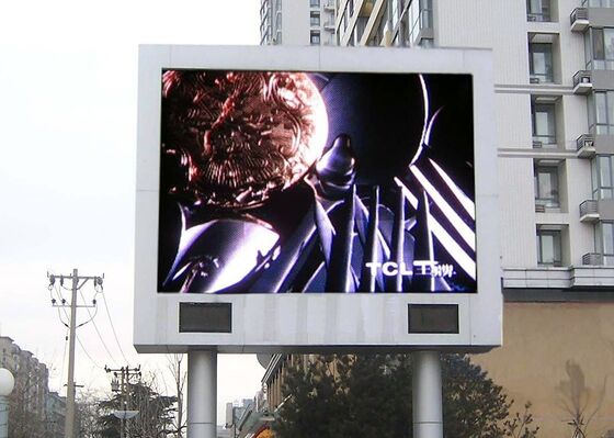 P10 ip65 waterdicht buiten full color led scherm display led paneel 8000 helderheid billboard