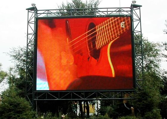 P10 ip65 waterdicht buiten full color led scherm display led paneel 8000 helderheid billboard